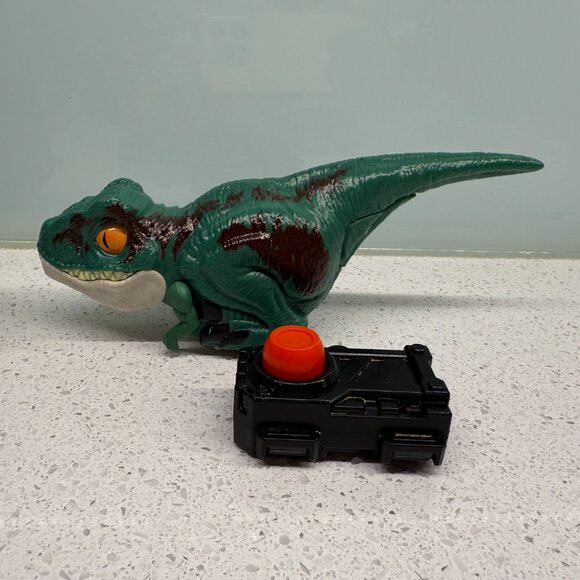 Jurassic World Velociraptor Dinosaur Click Tracker Toy Mattel - Picture 5 of 8